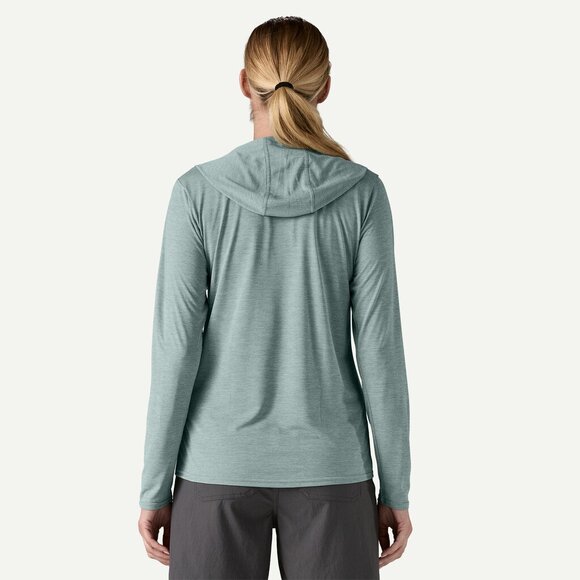 NWT Patagonia Women's Capilene Cool Daily Hoody in Thermal Blue size XL - Picture 2 of 8